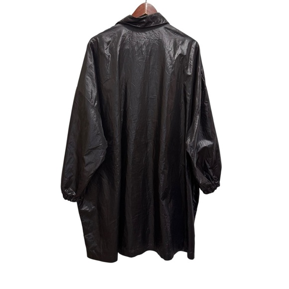 Kate Hewko Black Oversized One Size Nylon Jacket - Picture 2 of 8